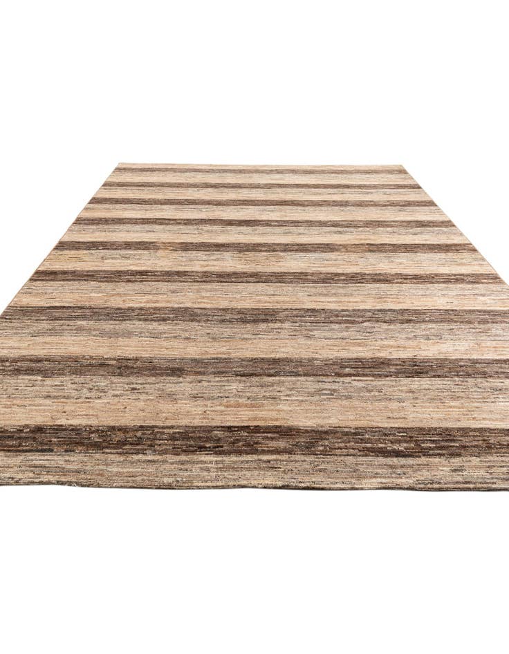 Detail image of 9' 3 x 12' 6  Hand Knotted Modern Ziegler Rug