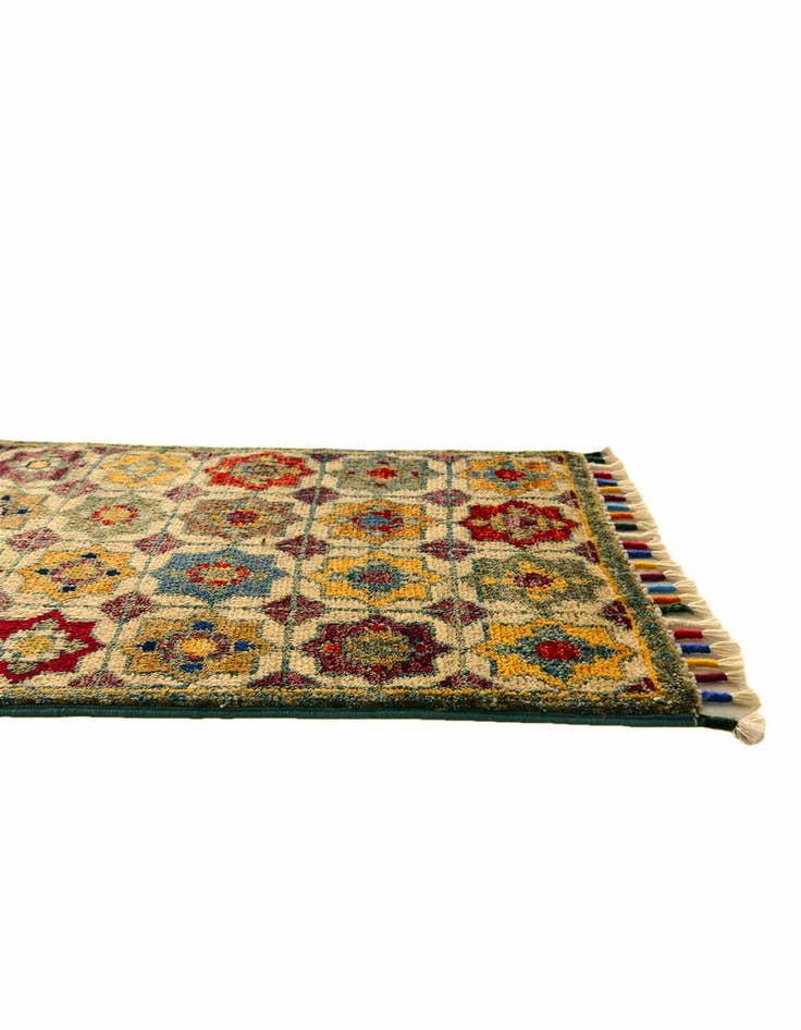 Detail image of 1' 5 x 2' Hand Knotted Modern Ziegler Rug