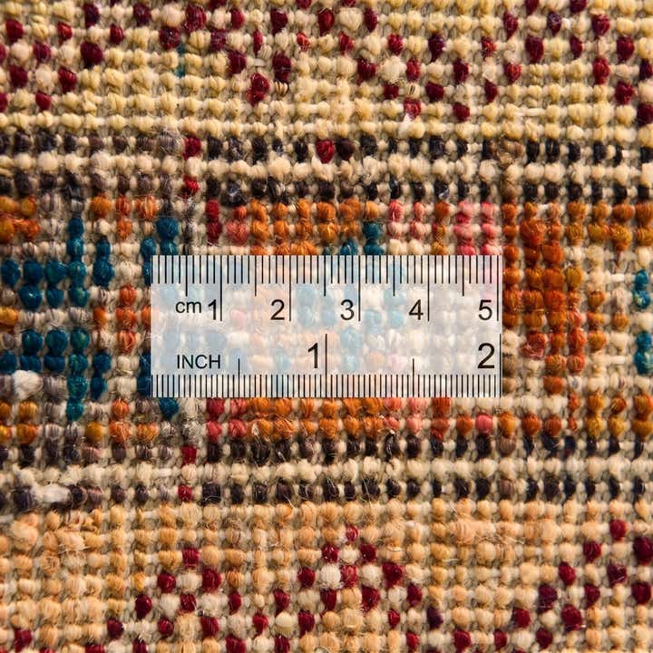 1' 4 x 2' Hand Knotted Modern Ziegler Rug