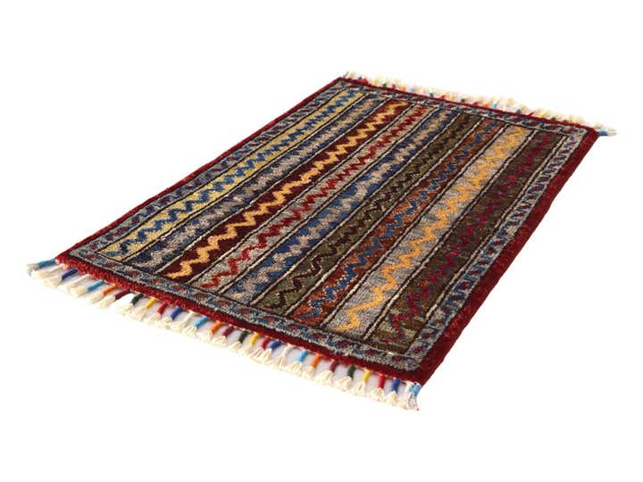 1' 5 x 2' 1 Hand Knotted Modern Ziegler Rug
