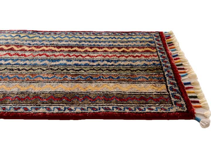1' 5 x 2' 1 Hand Knotted Modern Ziegler Rug