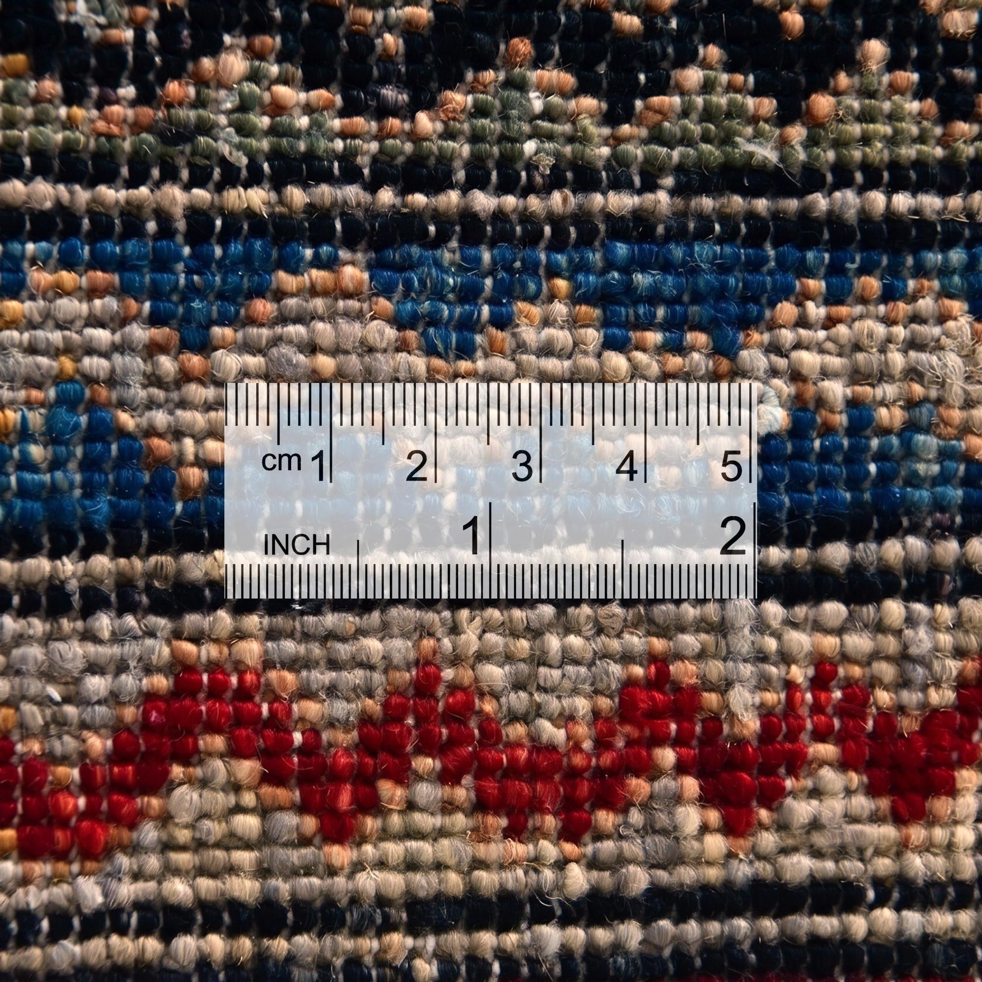 1' 5 x 2' 1 Hand Knotted Modern Ziegler Rug
