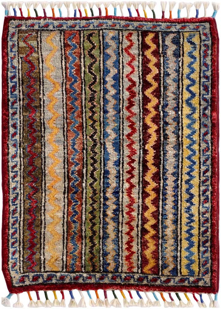 1' 5 x 2' 1 Hand Knotted Modern Ziegler Rug