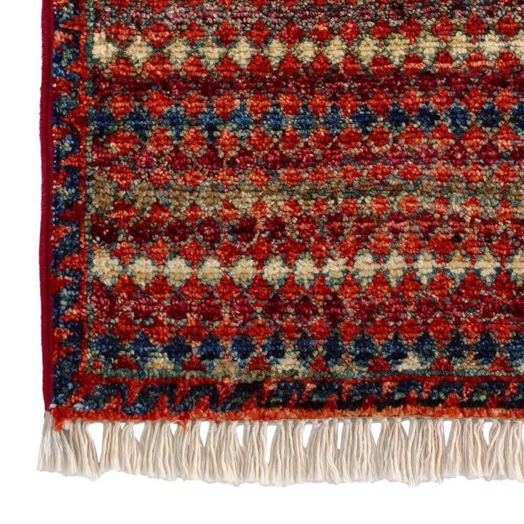 Detail image of 1' 4 x 2' Hand Knotted Modern Ziegler Rug