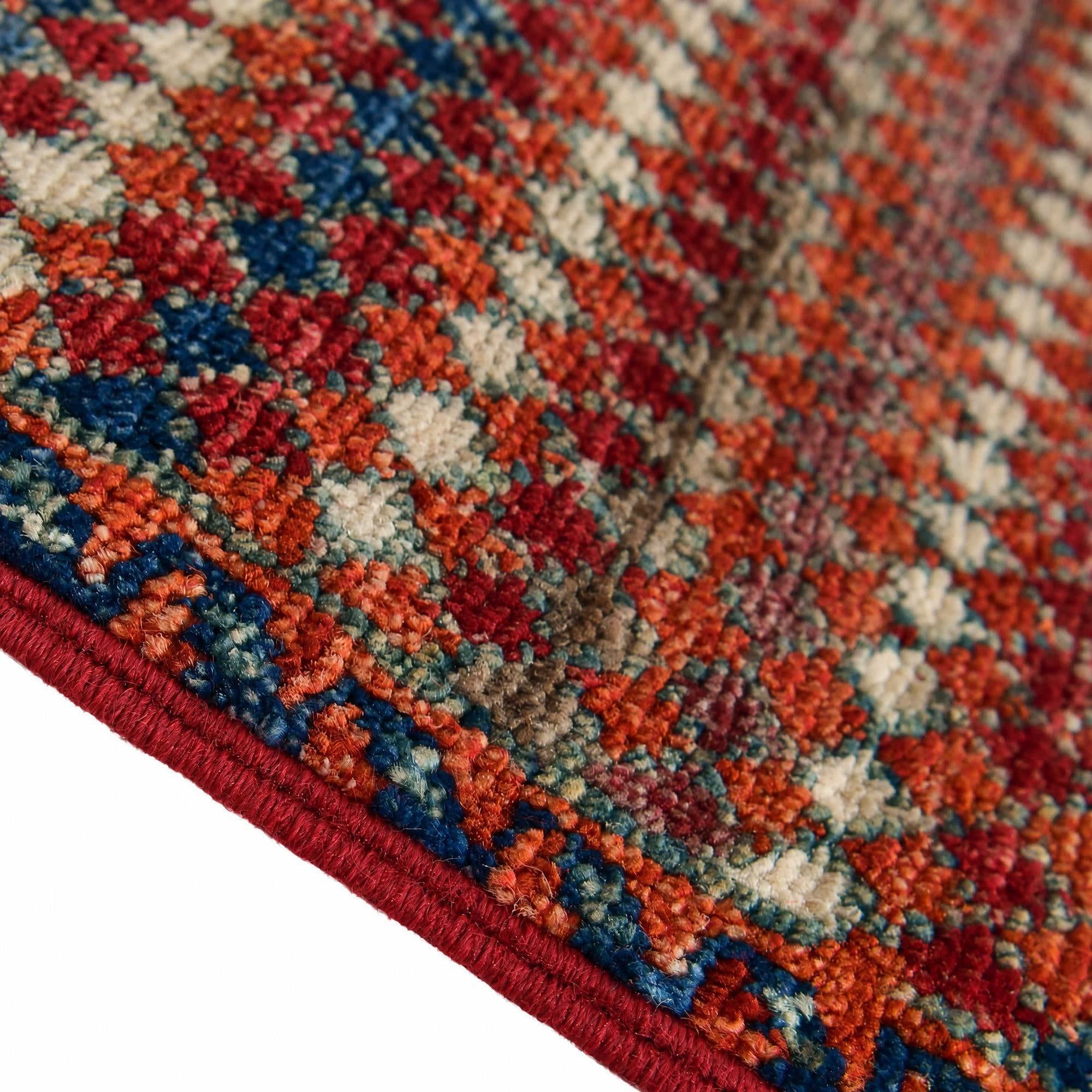 40cm x 60cm Hand Knotted Modern Ziegler Rug