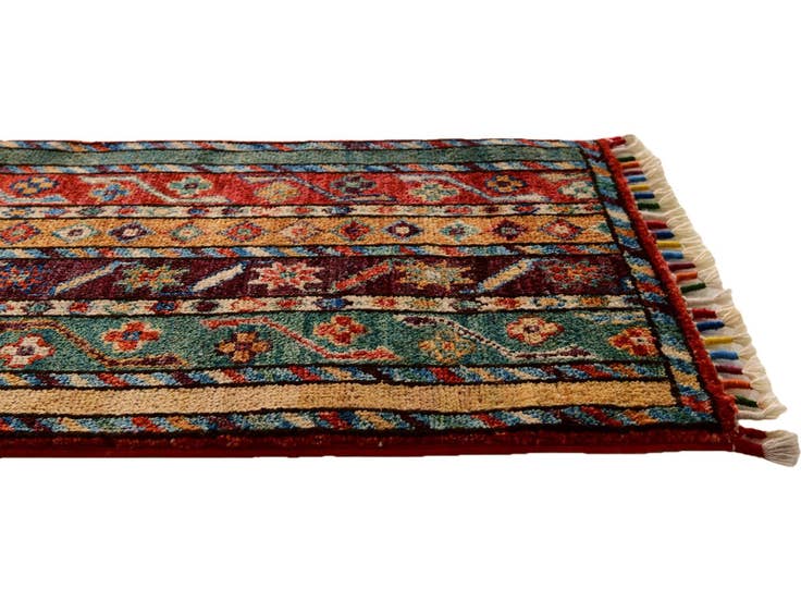 Detail image of 1' 5 x 2' 1 Hand Knotted Modern Ziegler Rug