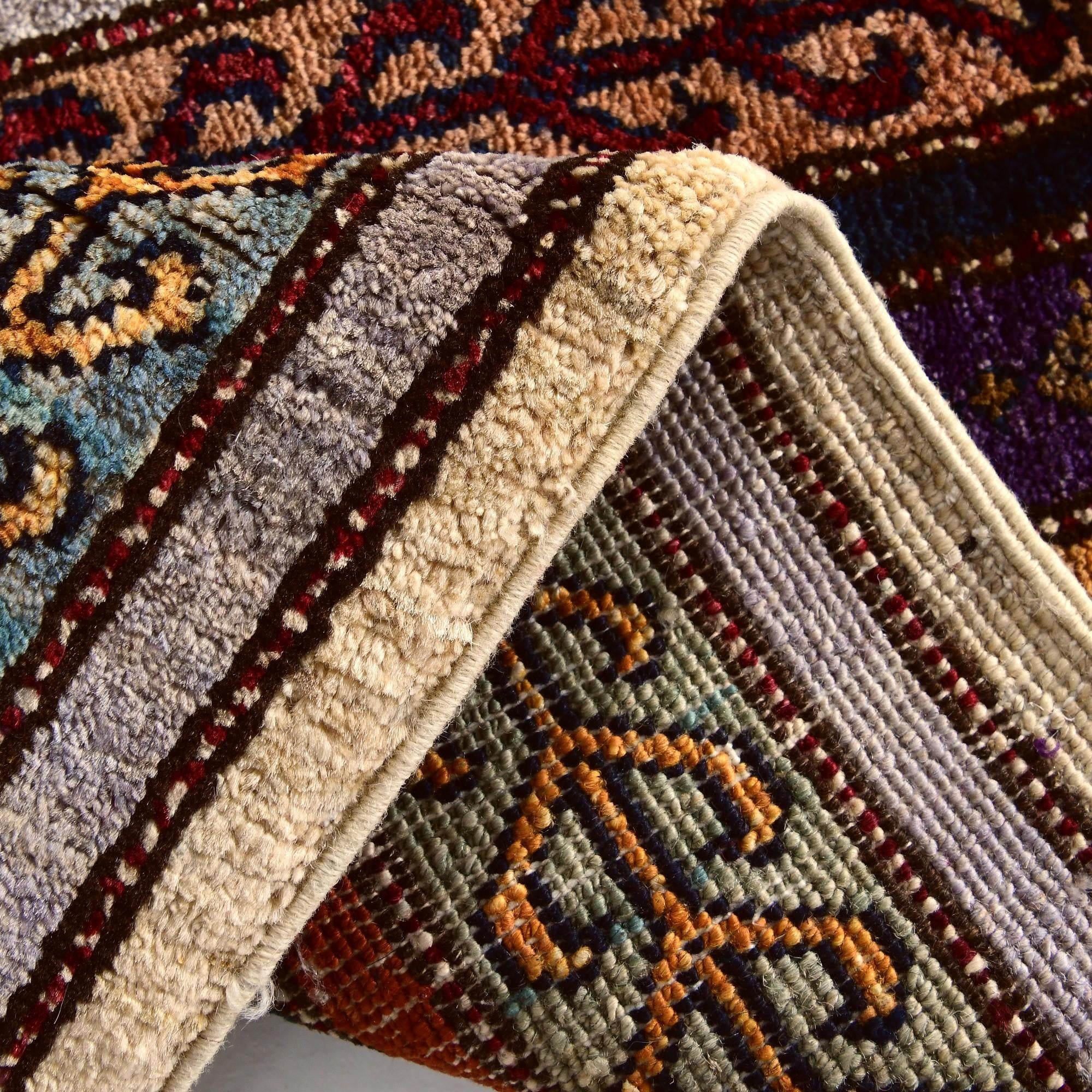 1' 5 x 2' Hand Knotted Modern Ziegler Rug