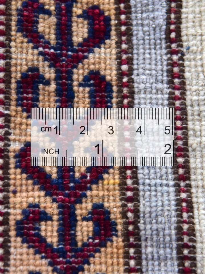 1' 5 x 2' Hand Knotted Modern Ziegler Rug