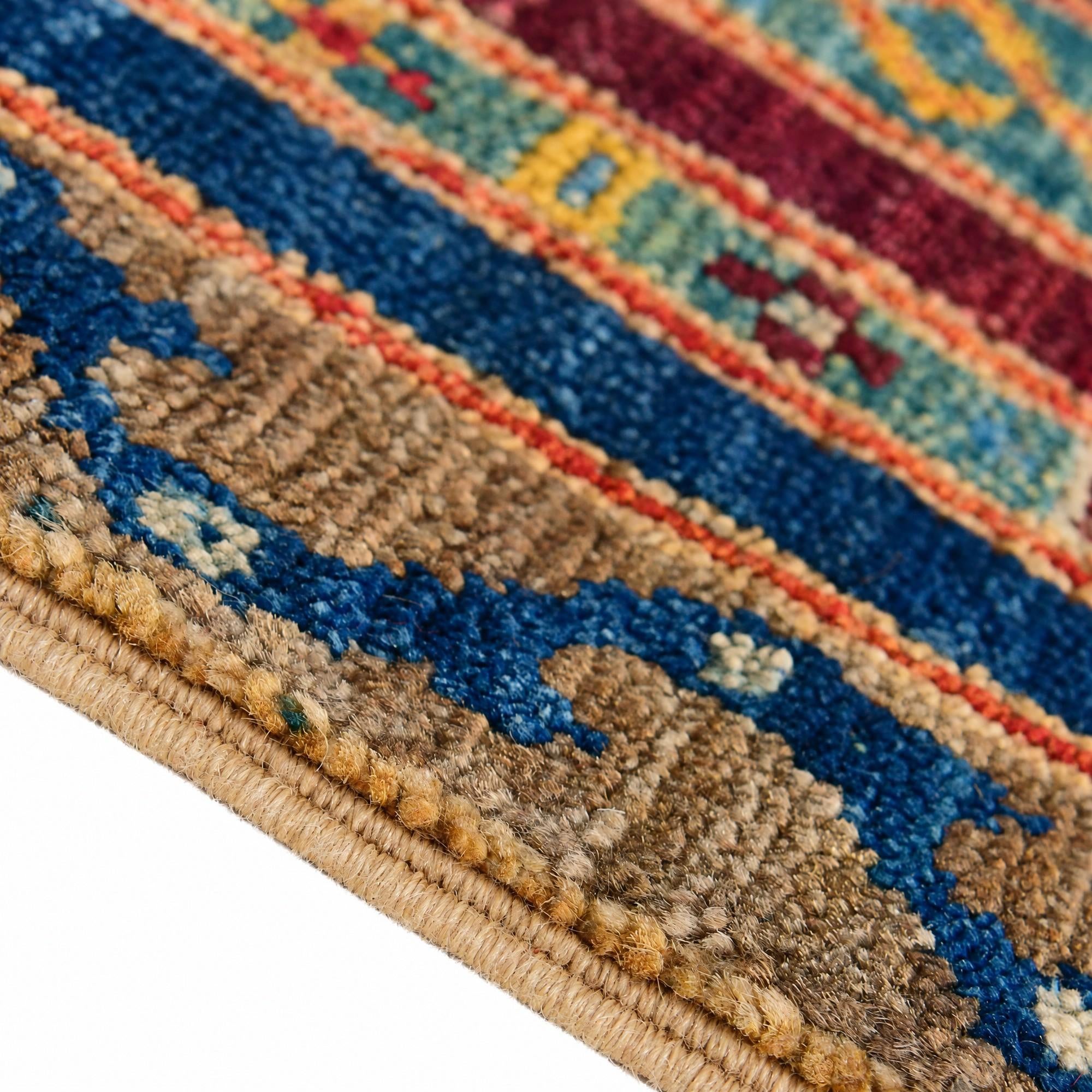 Detail image 8 of 12: 1' 6 x 2' 2 Hand Knotted Modern Ziegler Rug