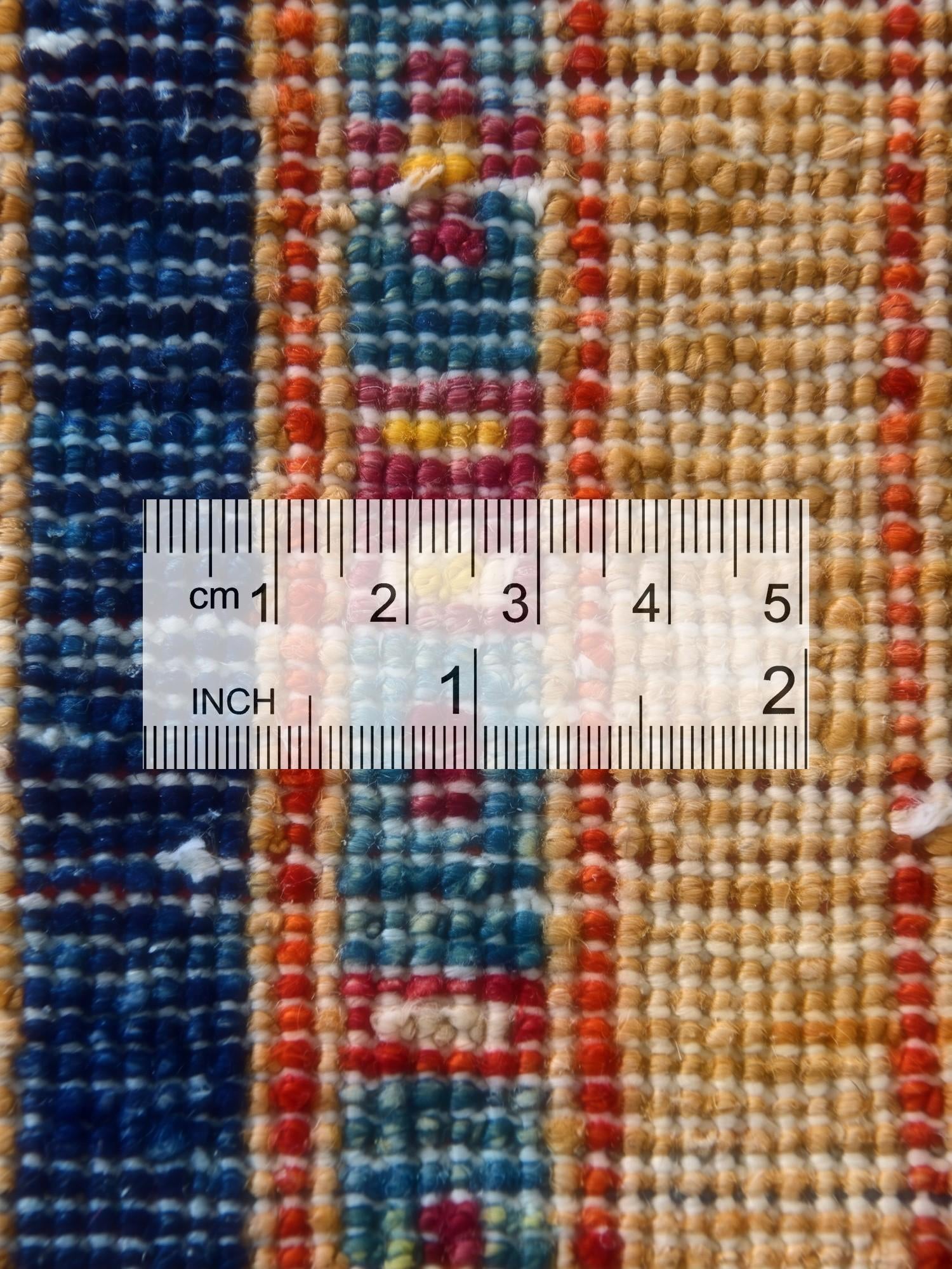 1' 6 x 2' 2 Hand Knotted Modern Ziegler Rug