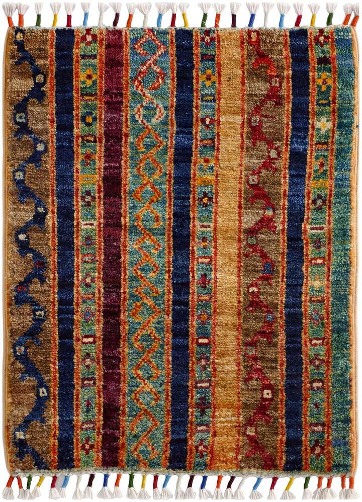 1' 6 x 2' 2 Hand Knotted Modern Ziegler Rug