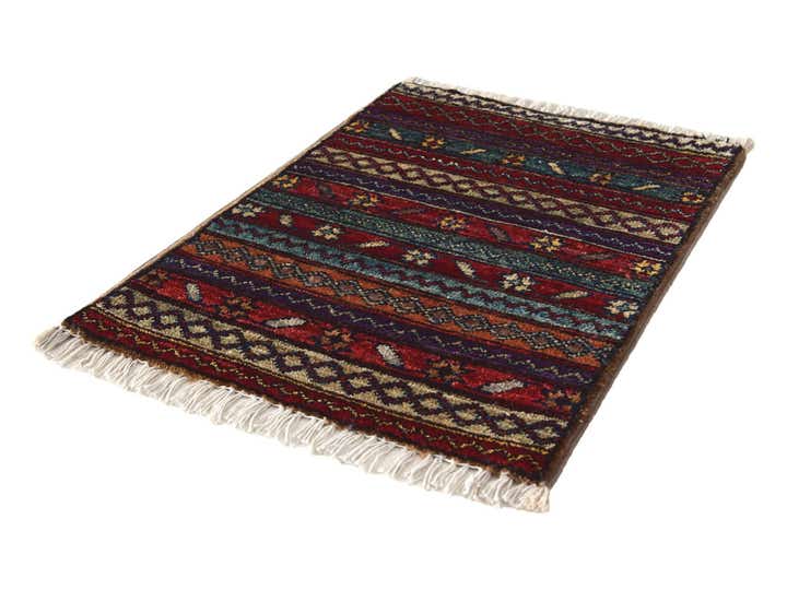 1' 5 x 2' Hand Knotted Modern Ziegler Rug