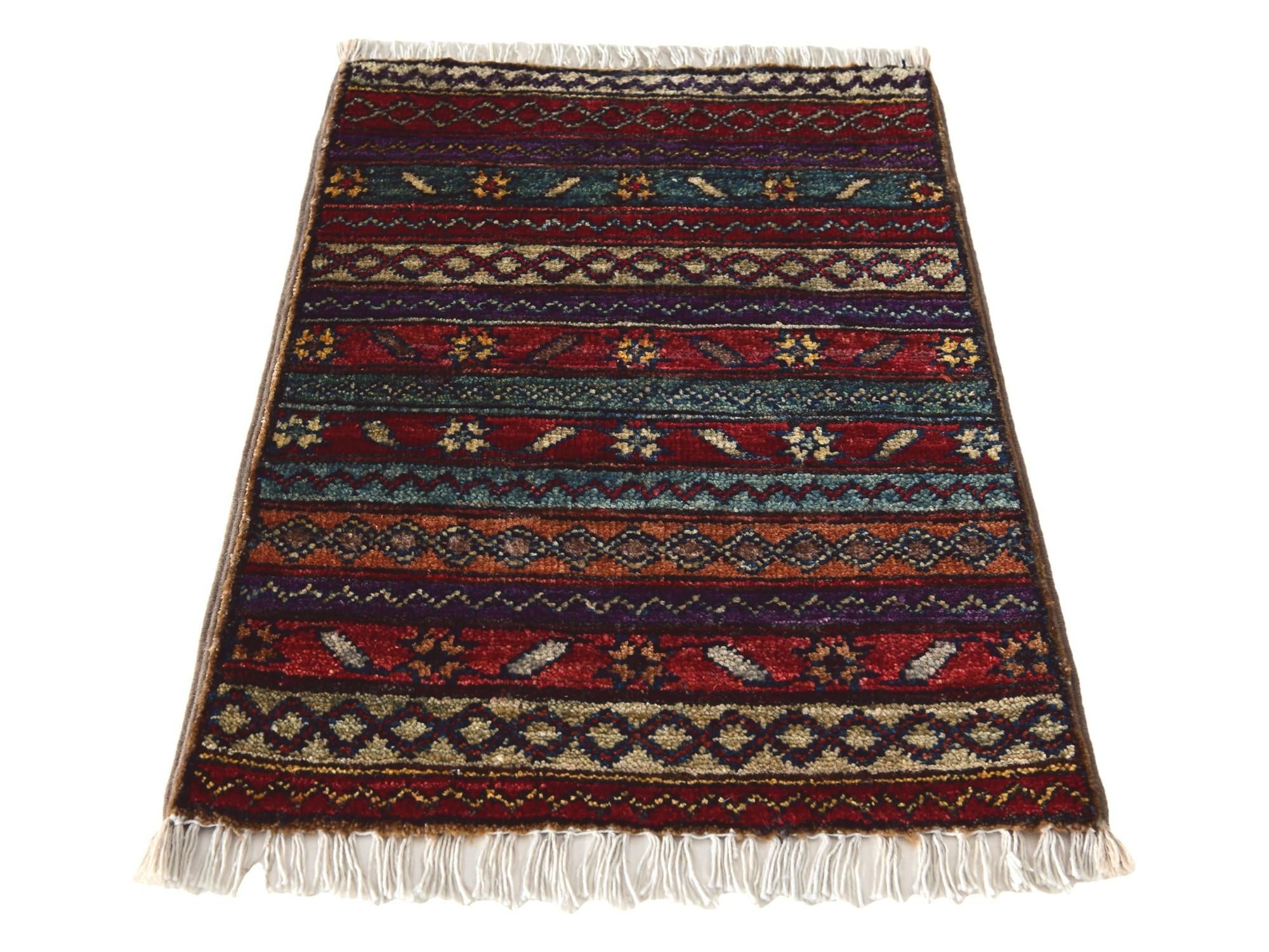 1' 5 x 2' Hand Knotted Modern Ziegler Rug