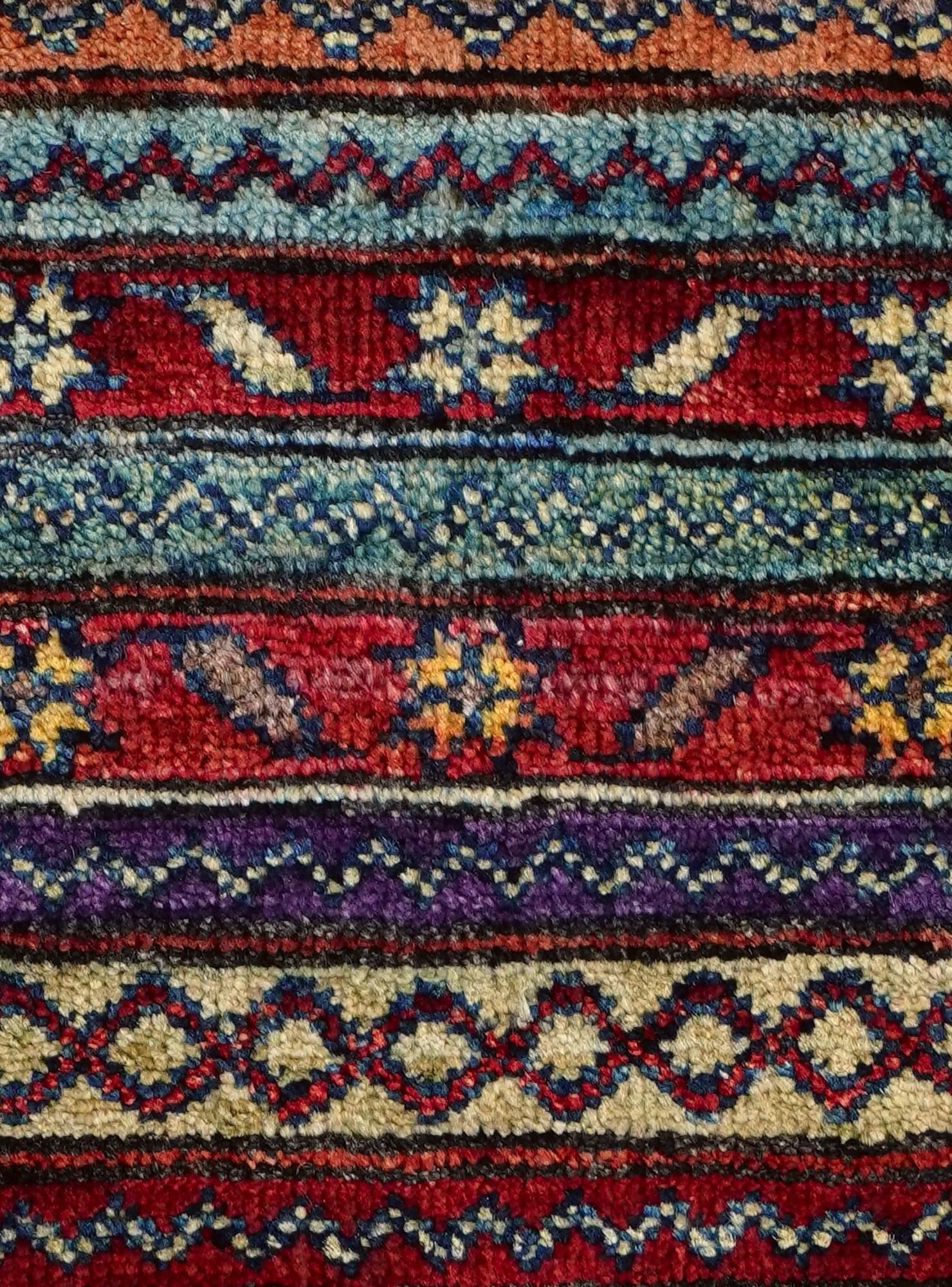 1' 5 x 2' Hand Knotted Modern Ziegler Rug