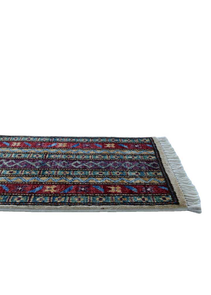 1' 4 x 2' 1 Hand Knotted Modern Ziegler Rug