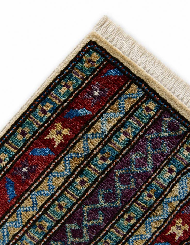 Detail image of 1' 4 x 2' 1 Hand Knotted Modern Ziegler Rug