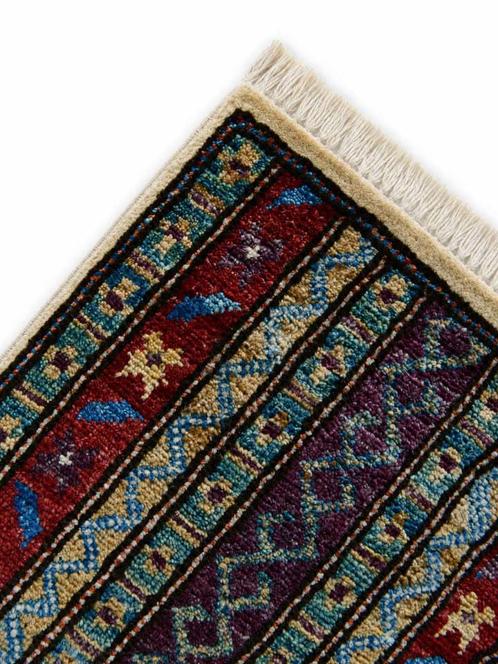 1' 4 x 2' 1 Hand Knotted Modern Ziegler Rug