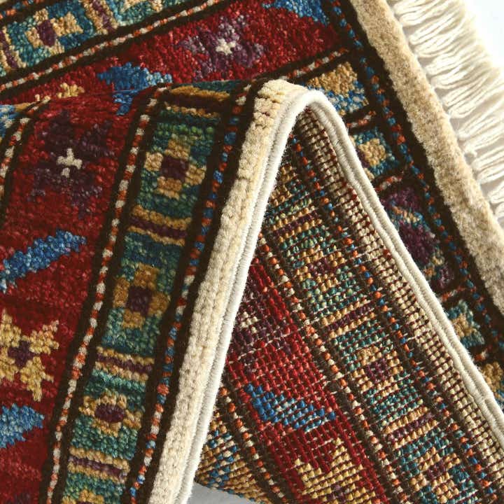 1' 4 x 2' 1 Hand Knotted Modern Ziegler Rug