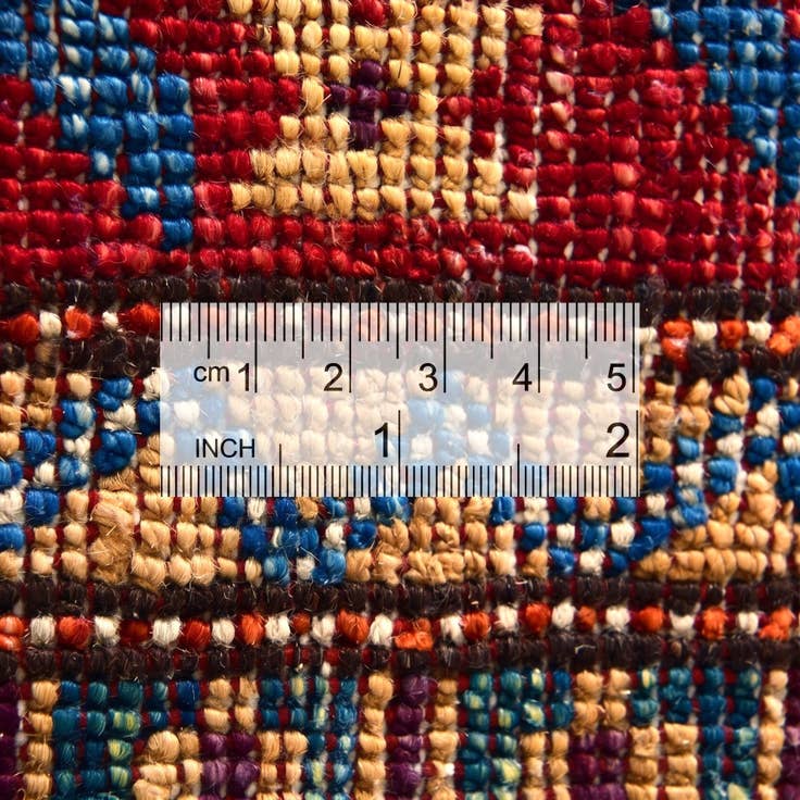 Detail image of 1' 4 x 2' 1 Hand Knotted Modern Ziegler Rug