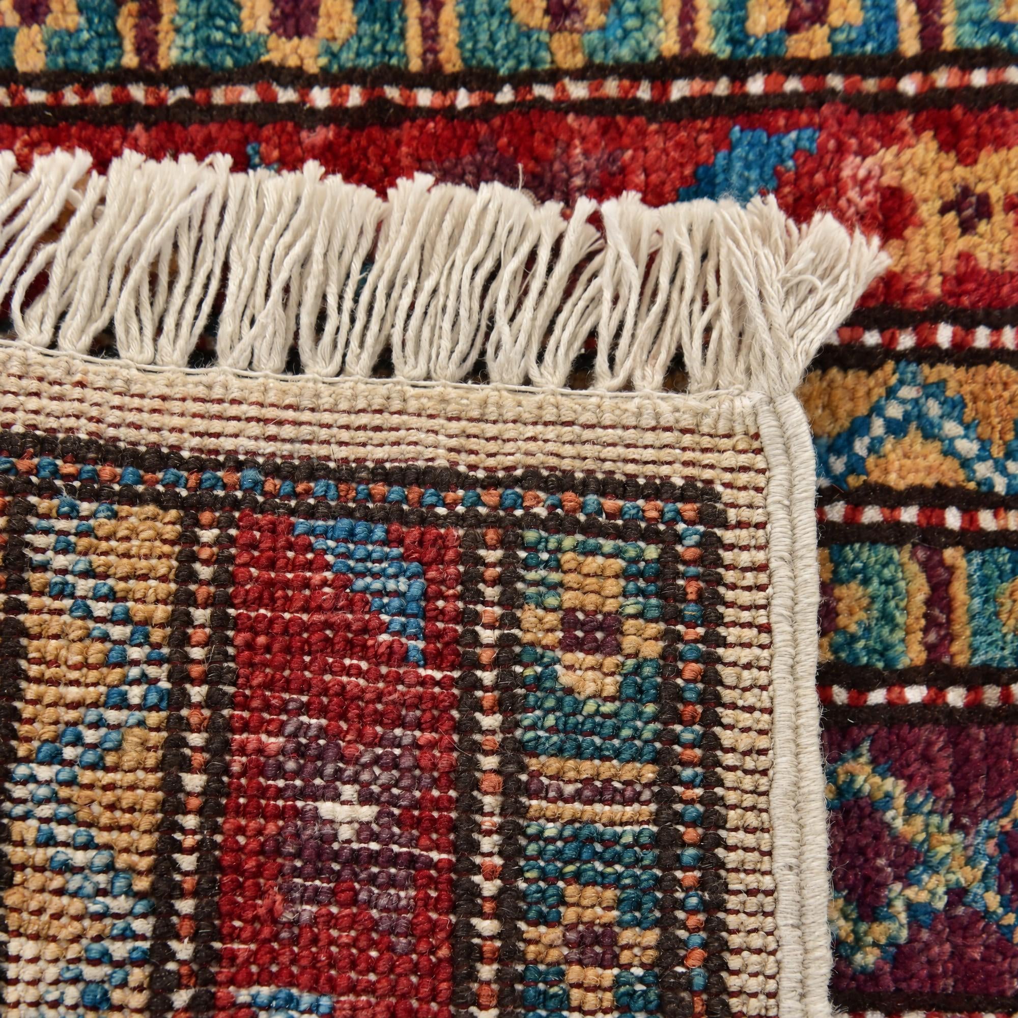 40cm x 65cm Hand Knotted Modern Ziegler Rug