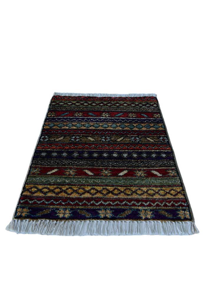 1' 5 x 2' Hand Knotted Modern Ziegler Rug