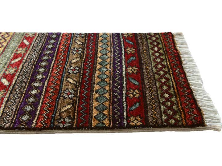 1' 5 x 2' Hand Knotted Modern Ziegler Rug