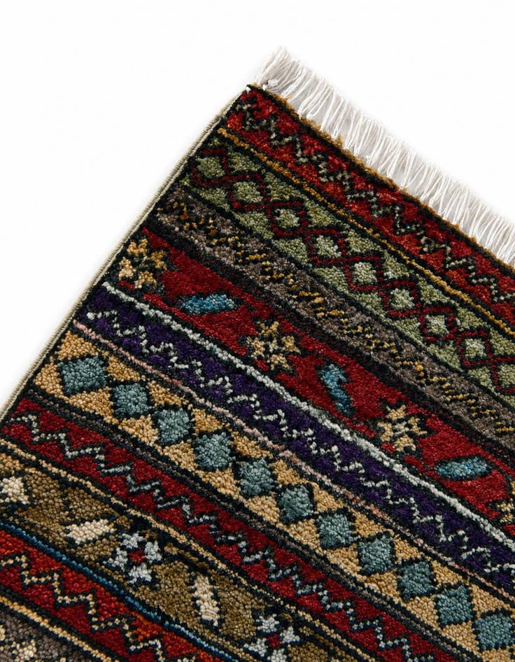Detail image of 1' 5 x 2' Hand Knotted Modern Ziegler Rug