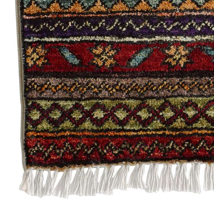 1' 5 x 2' Hand Knotted Modern Ziegler Rug
