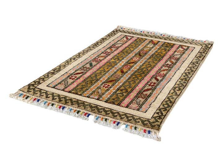2' x 2' 11 Hand Knotted Modern Ziegler Rug