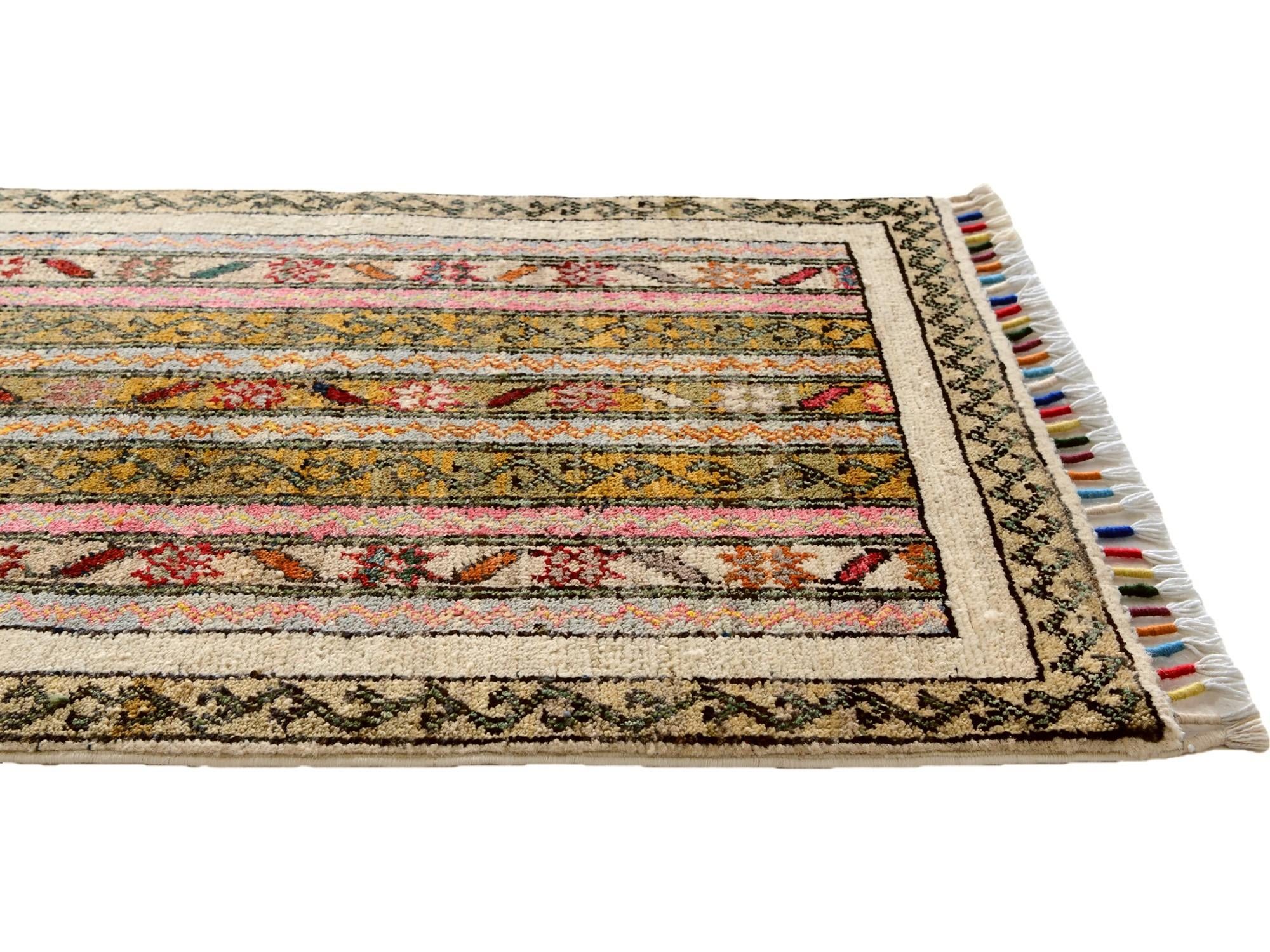 2' x 2' 11 Hand Knotted Modern Ziegler Rug
