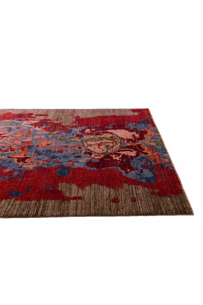 4' 11 x 6' 10 Hand Knotted Modern Ziegler Rug
