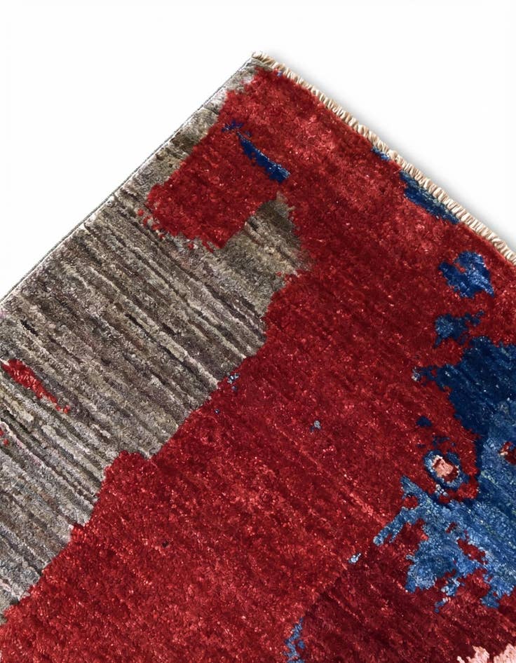 Detail image of 4' 11 x 6' 10 Hand Knotted Modern Ziegler Rug