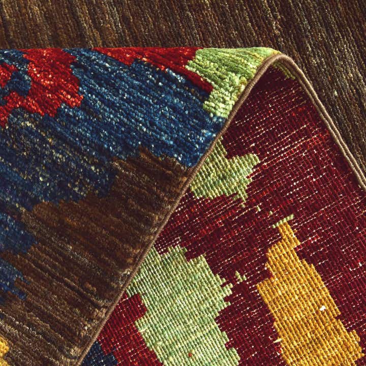 3' 5 x 4' 11 Hand Knotted Modern Ziegler Rug