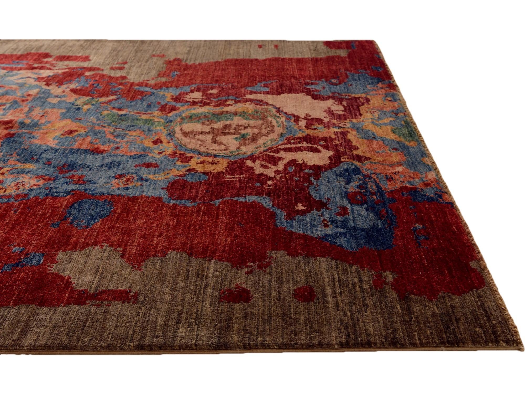 5' x 6' 5 Hand Knotted Modern Ziegler Rug