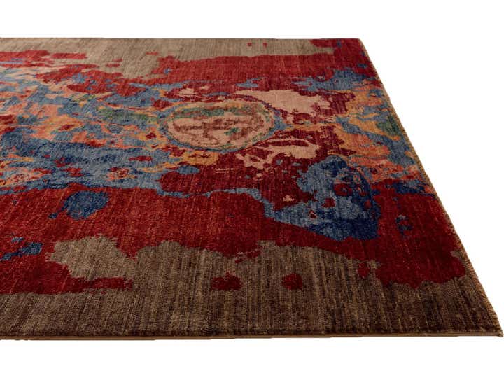 5' x 6' 5 Hand Knotted Modern Ziegler Rug