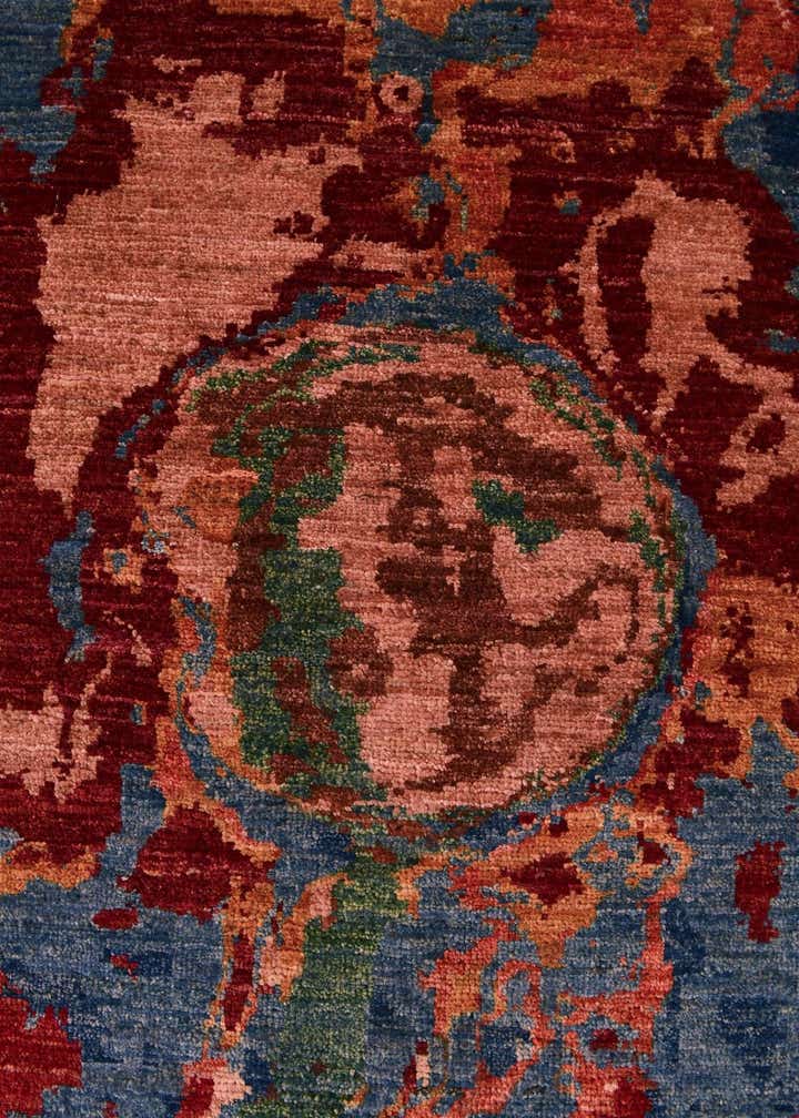 5' x 6' 5 Hand Knotted Modern Ziegler Rug
