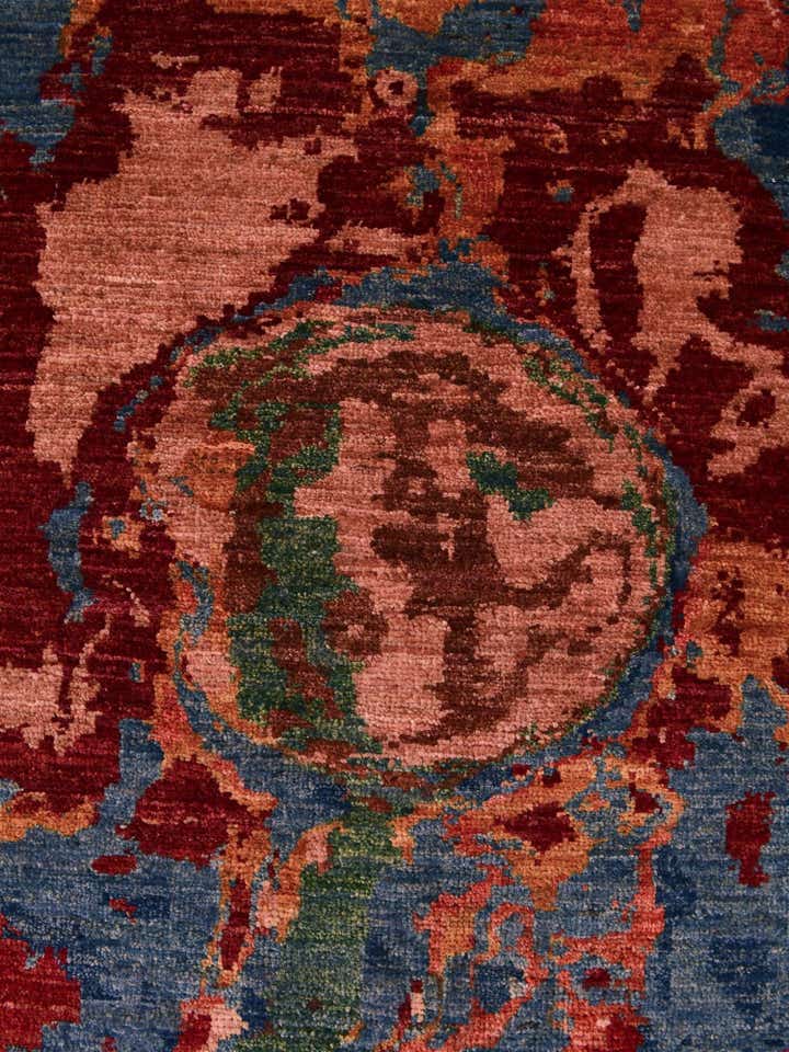 5' x 6' 5 Hand Knotted Modern Ziegler Rug