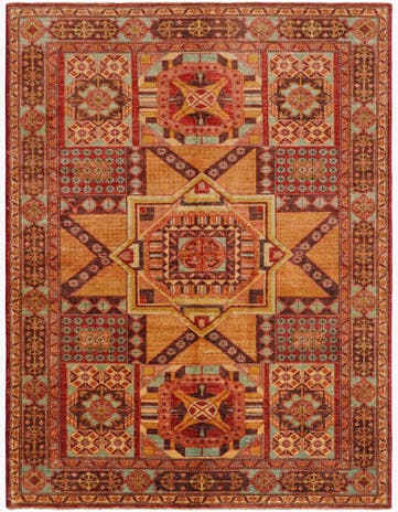 6' 2 x 8' Hand Knotted Modern Ziegler Rug