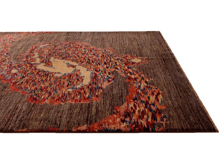 Detail image of 5' 3 x 6' 10 Hand Knotted Modern Ziegler Rug