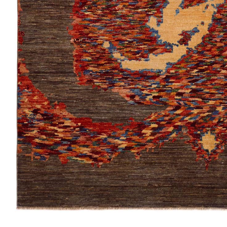 Detail image of 5' 3 x 6' 10 Hand Knotted Modern Ziegler Rug