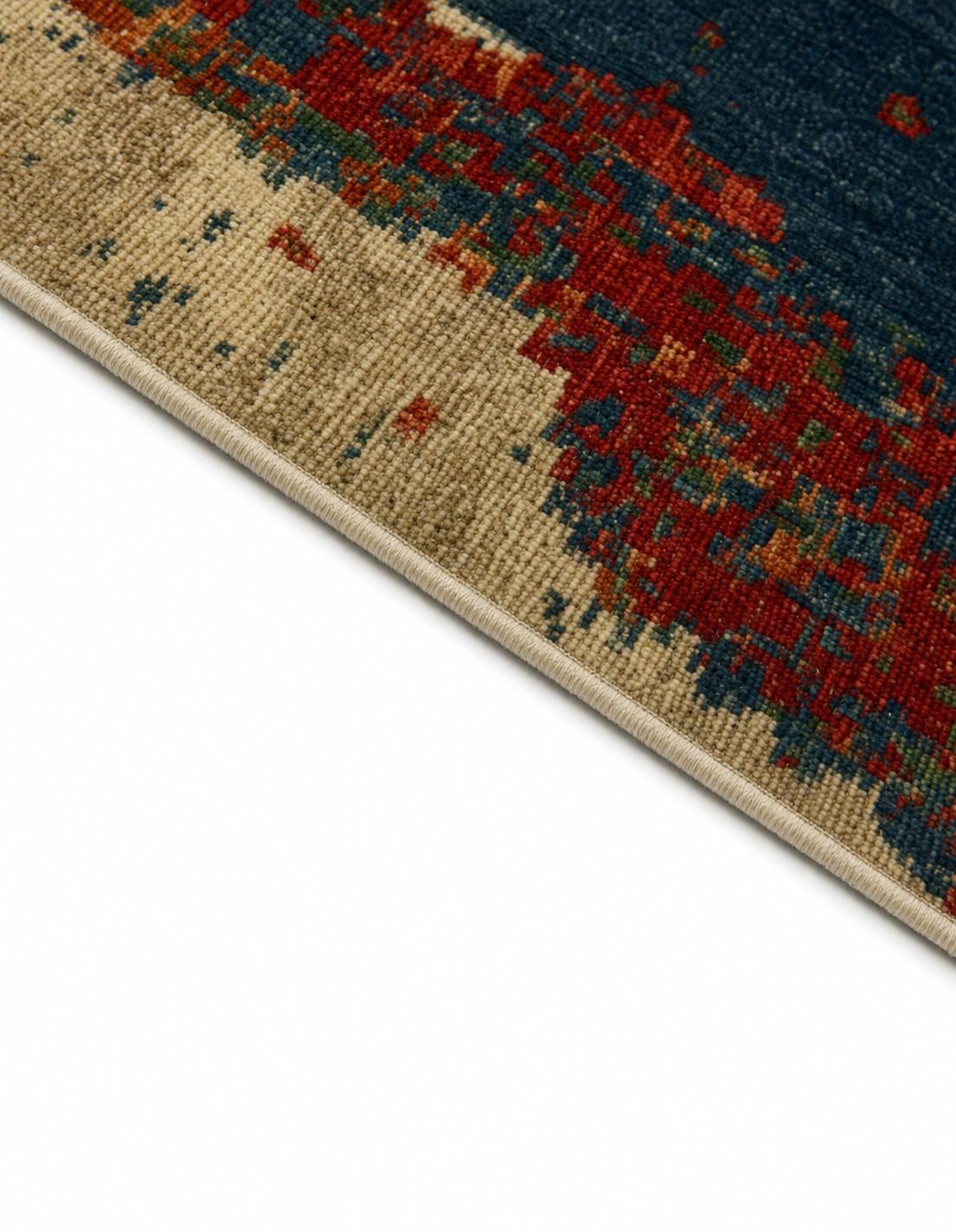 155cm x 205cm Hand Knotted Modern Ziegler Rug