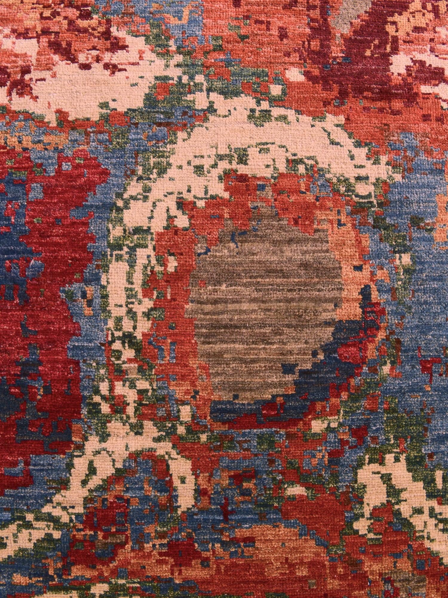 5' 1 x 6' 8 Hand Knotted Modern Ziegler Rug