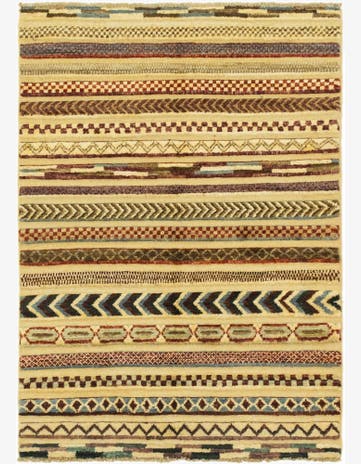 2' 9 x 3' 11 Hand Knotted Modern Ziegler Rug