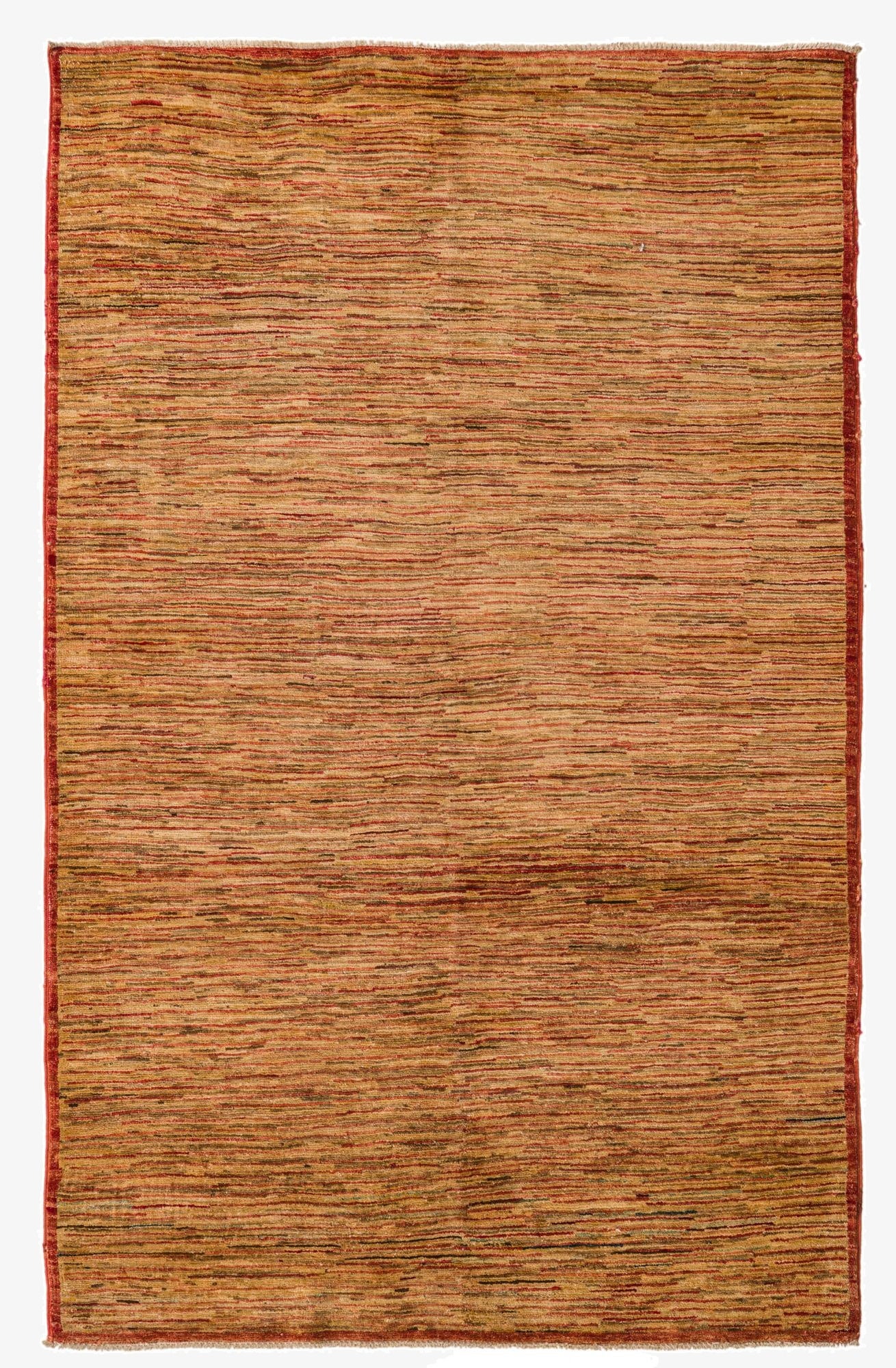 3' 10 x 6'  Hand Knotted Modern Ziegler Rug