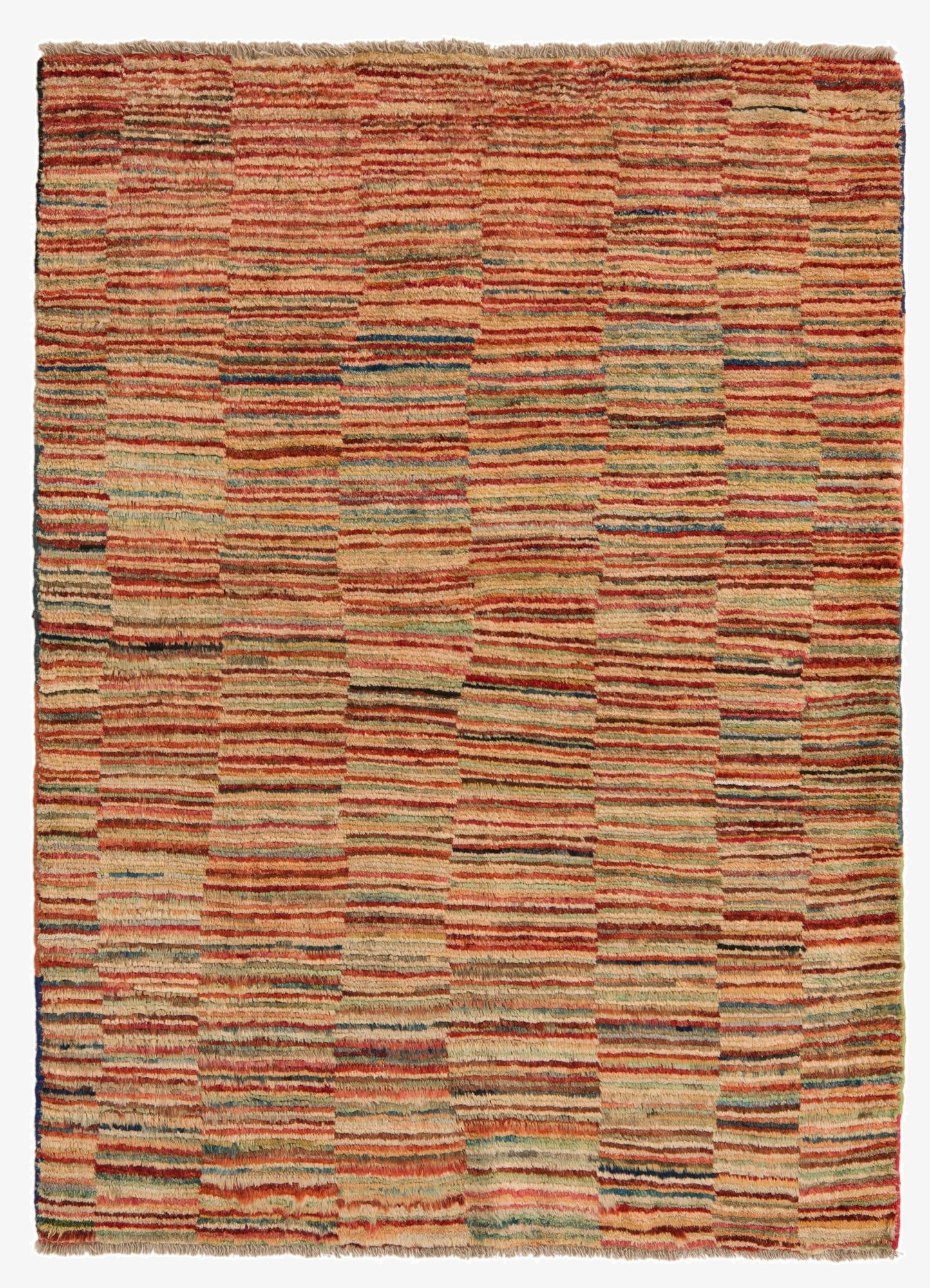 4' x 5' 5 Hand Knotted Modern Ziegler Rug