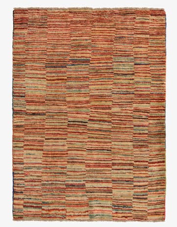 4' x 5' 5 Hand Knotted Modern Ziegler Rug
