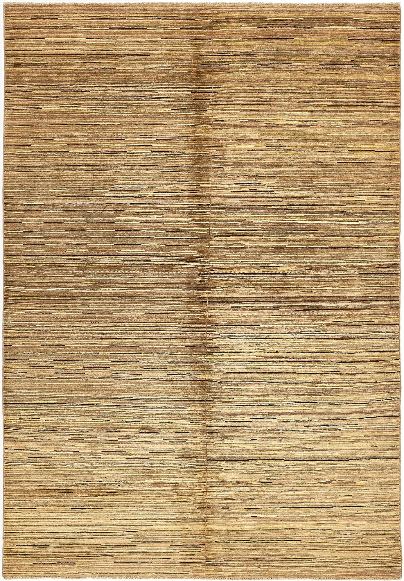 5' 9 x 8' 5  Hand Knotted Modern Ziegler Rug
