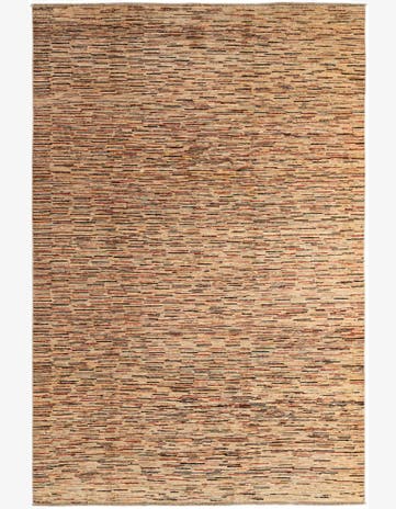 6' 5 x 9' 8 Hand Knotted Modern Ziegler Rug