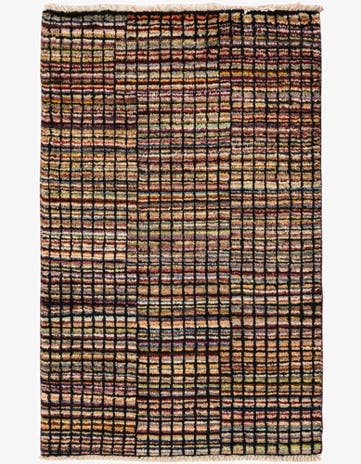 2' 8 x 4' 2 Hand Knotted Modern Ziegler Rug