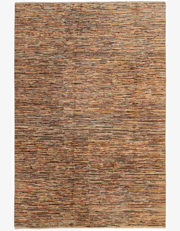 6' 6 x 9' 7 Hand Knotted Modern Ziegler Rug
